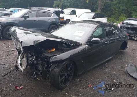 2020 BMW M850I Gtan Coupe xDrive z USA, uszkodzony, nr VIN WBAGV8C06LCE19029